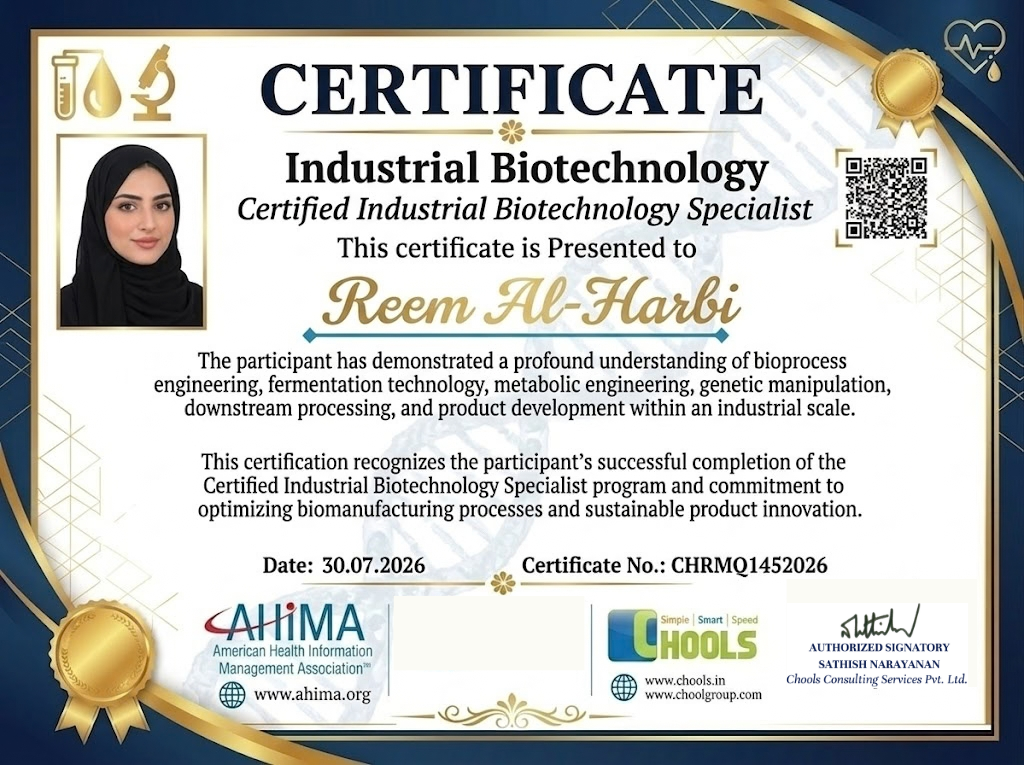 Healthcare and Pharma Program Certificate